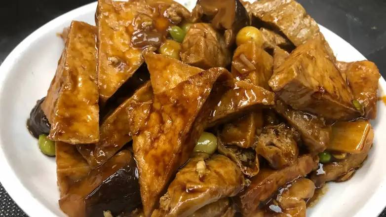 260. Sautéed Vegetables with Tofu 炒素五樣
